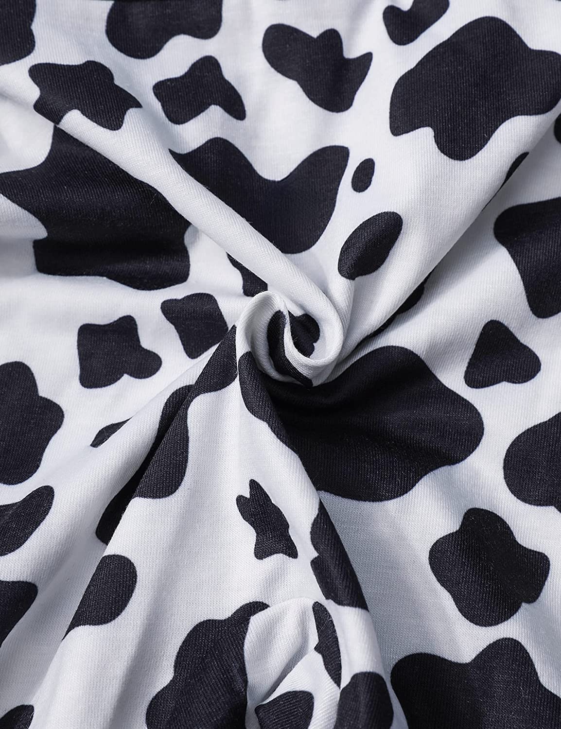 Baby Girl Clothes Long Sleeve Jumpsuit Cow Print Romper