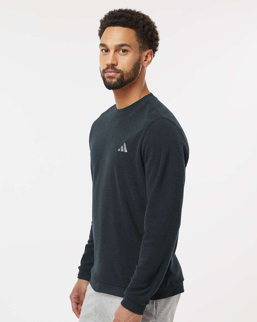 Men's Terry Loop Crewneck Sweatshirt - A586