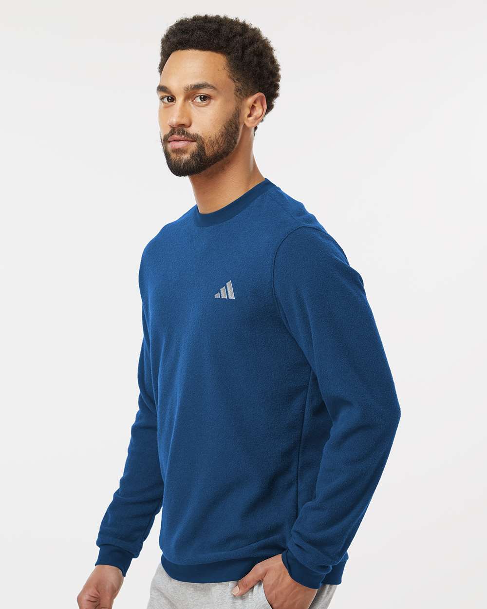 Men's Terry Loop Crewneck Sweatshirt - A586