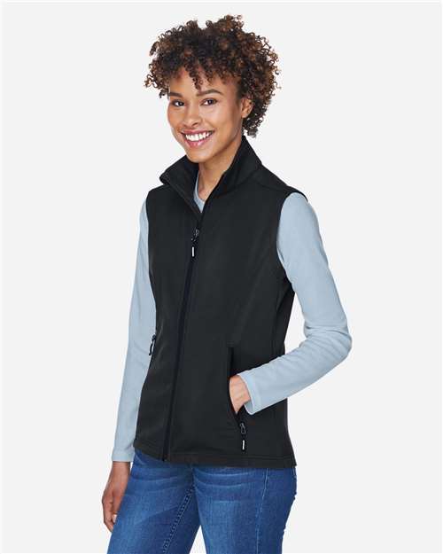 Women's Cruise Two-Layer Fleece Bonded Soft Shell Vest - CE701W