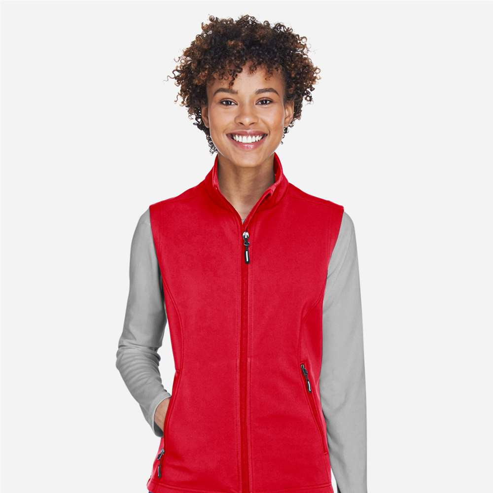 Women's Cruise Two-Layer Fleece Bonded Soft Shell Vest - CE701W