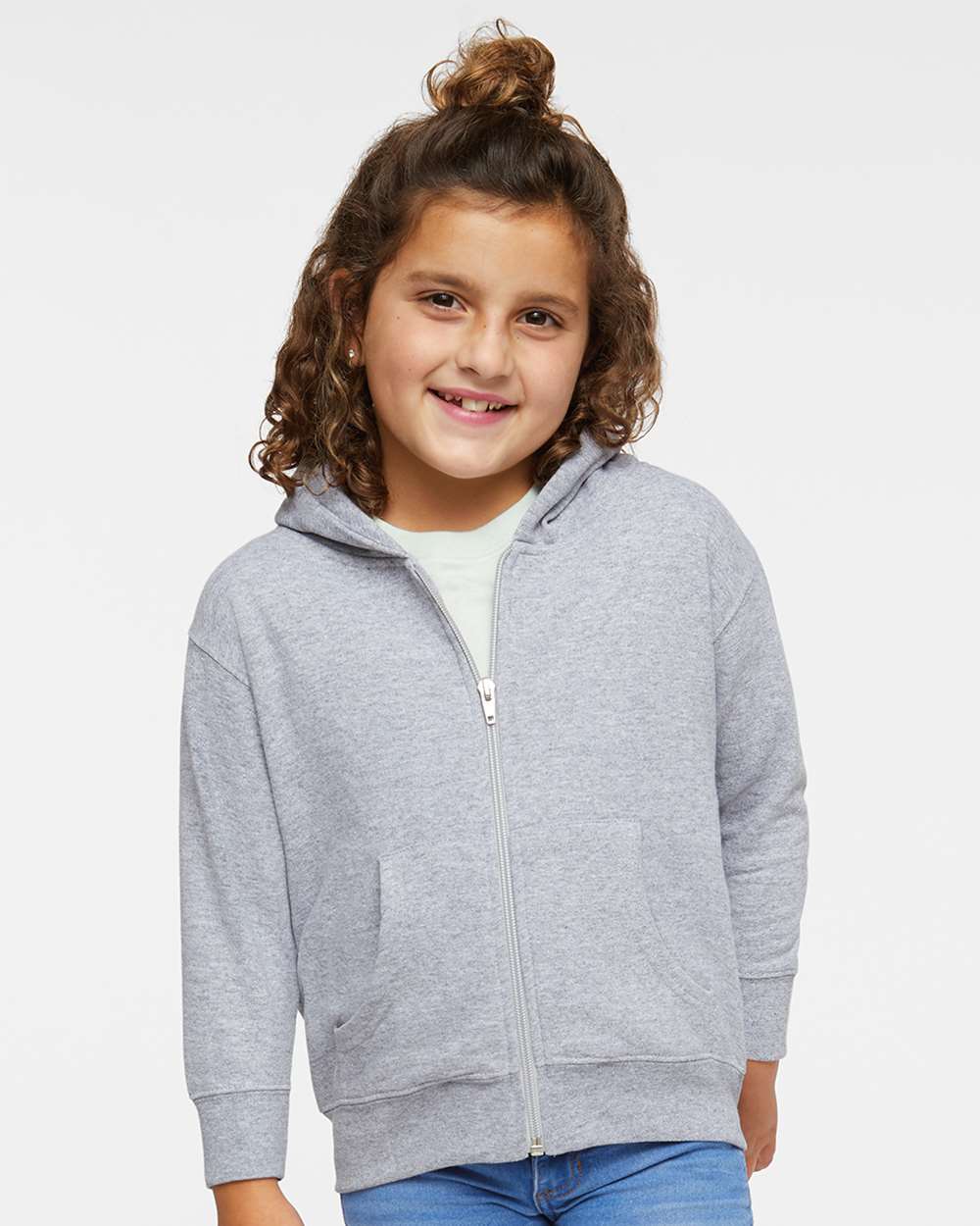Toddler Full-Zip Fleece Hoodie Sweatshirt - 3346