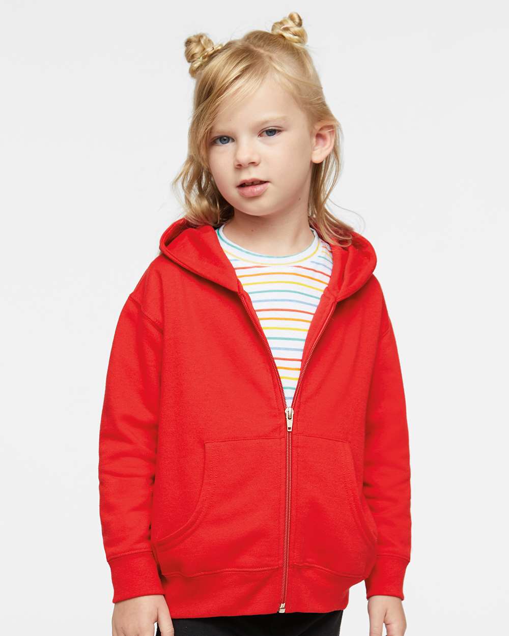 Toddler Full-Zip Fleece Hoodie Sweatshirt - 3346