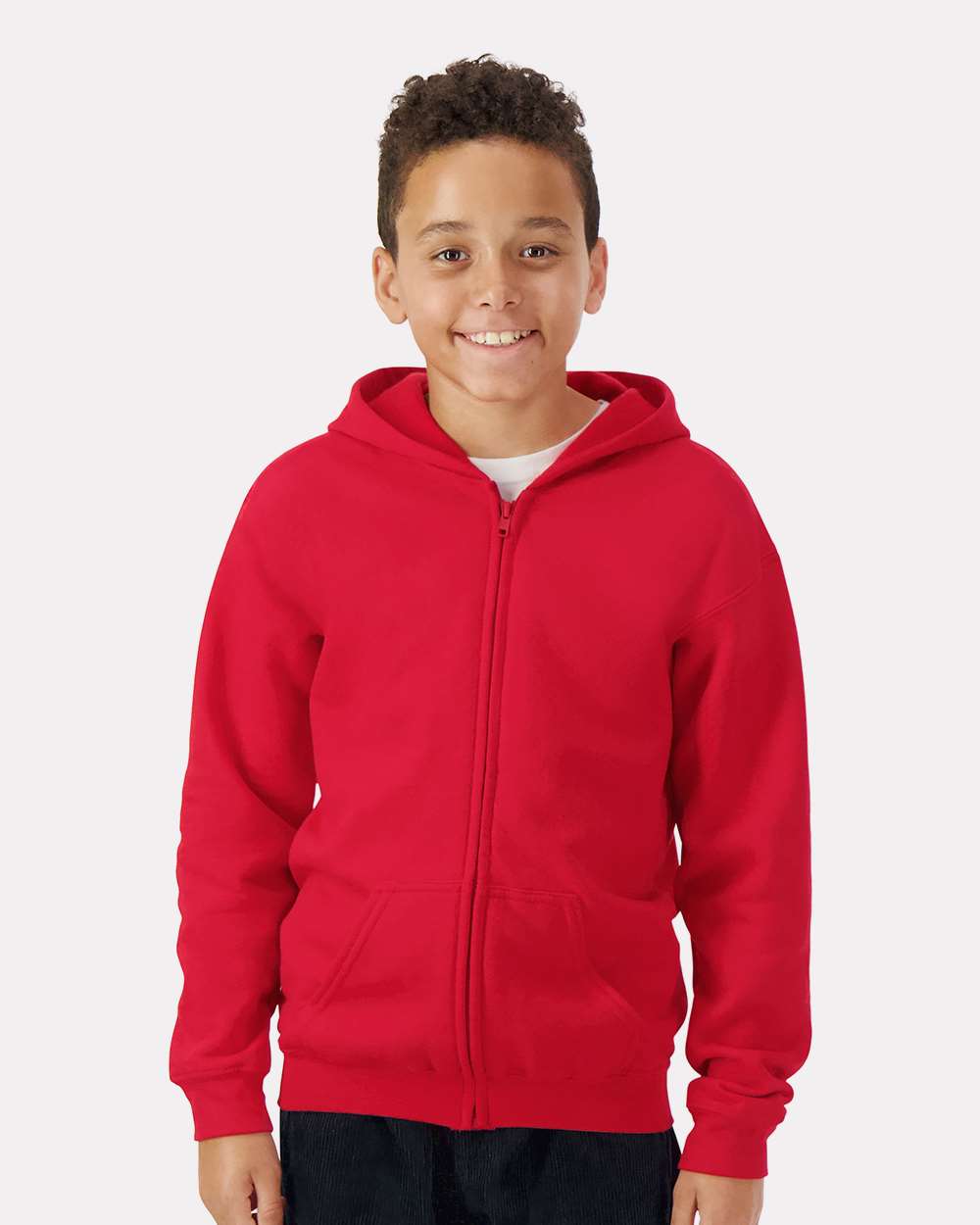 Youth Heavy Blend™ Full-Zip Hooded Sweatshirt - 18600B