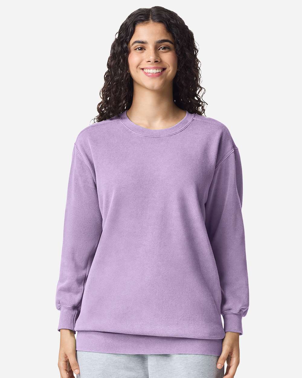 Unisex Garment-Dyed Crewneck Sweatshirt - 1566