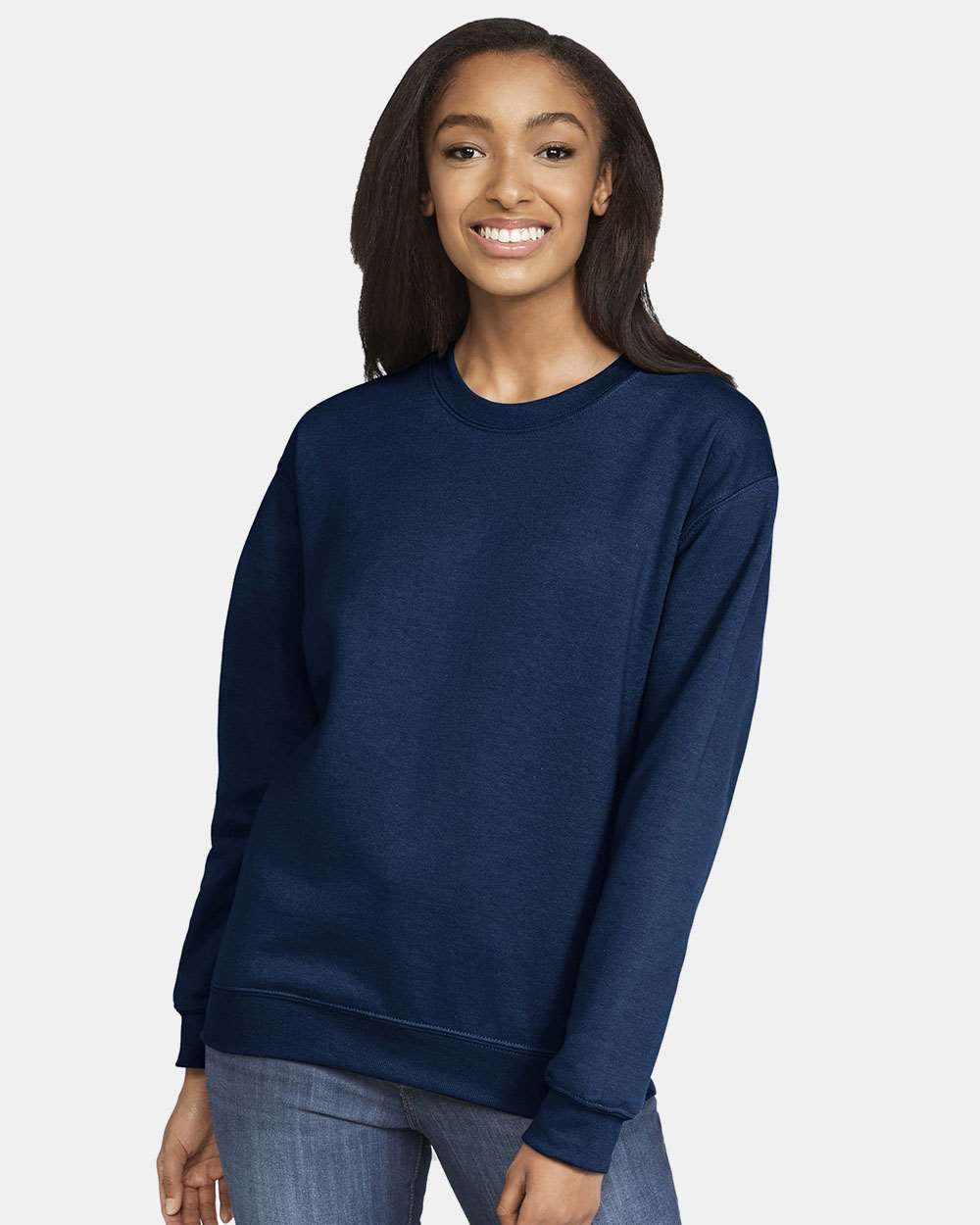 Unisex Softstyle® Midweight Crewneck Sweatshirt - SF000