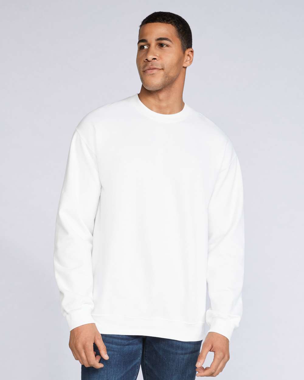 Unisex Softstyle® Midweight Crewneck Sweatshirt - SF000