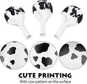 Cow Balloons Latex Balloons Children's Birthday Party Decoration