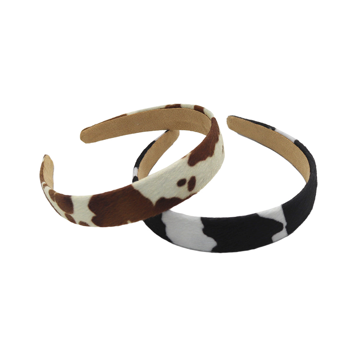 Cow Print Headbands for Women